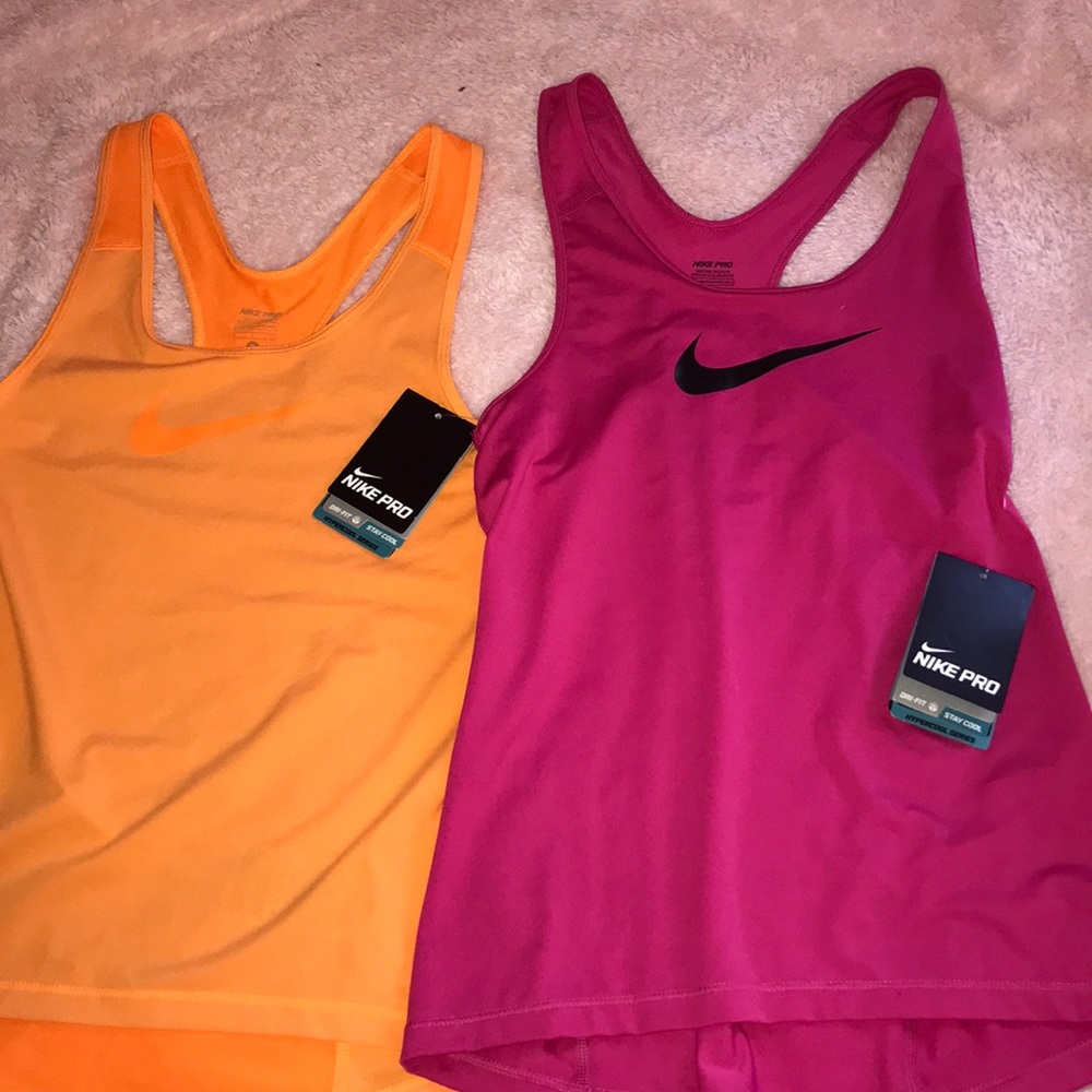Nike pro tank tops